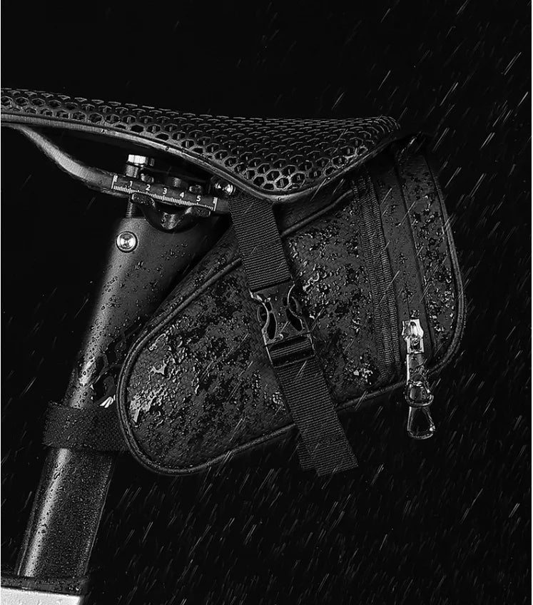 Large Capacity Waterproof MTB Bike Saddle Bag Rear Cycling Storage