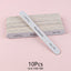 Wooden Nail File Set 100/180 Grit Manicure Pedicure Buffer