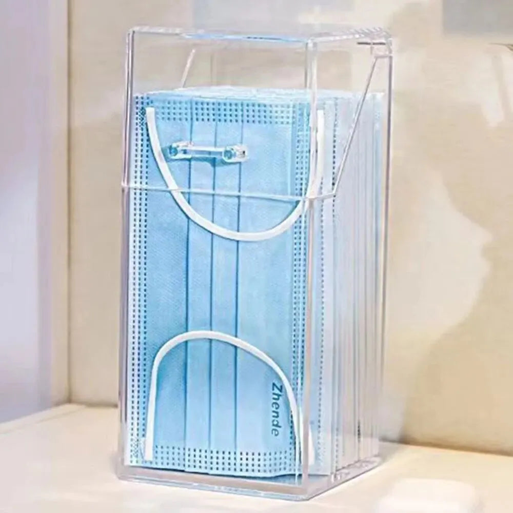 Transparent Mask Storage Box