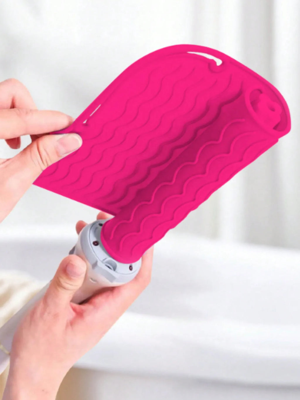 Plus Size Silicone Heat Resistant Mat for Flat Iron Curling Hair Tools