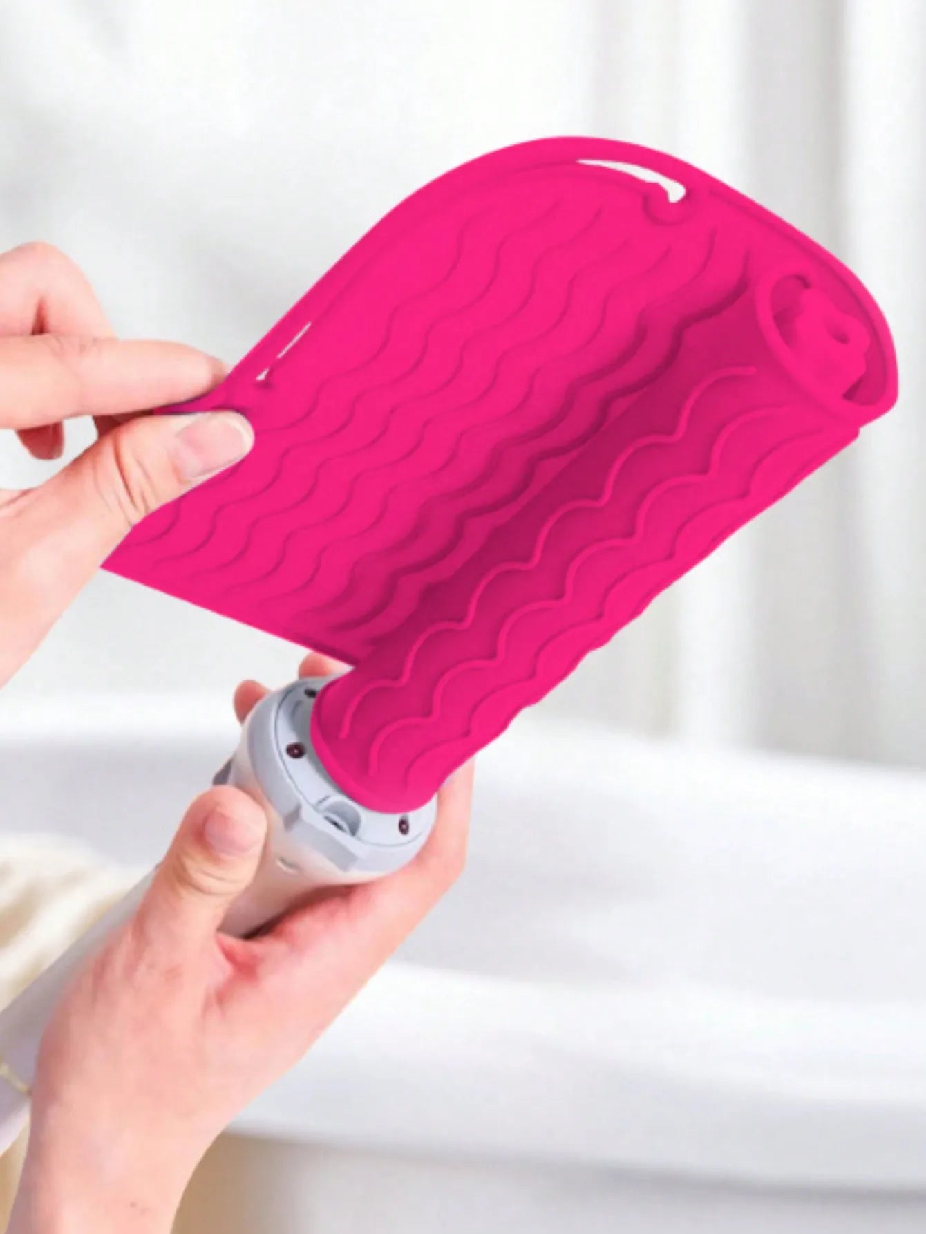 Plus Size Silicone Heat Resistant Mat for Flat Iron Curling Hair Tools