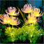 Solar Spider Lily Flower Lights for Waterproof Garden Decor