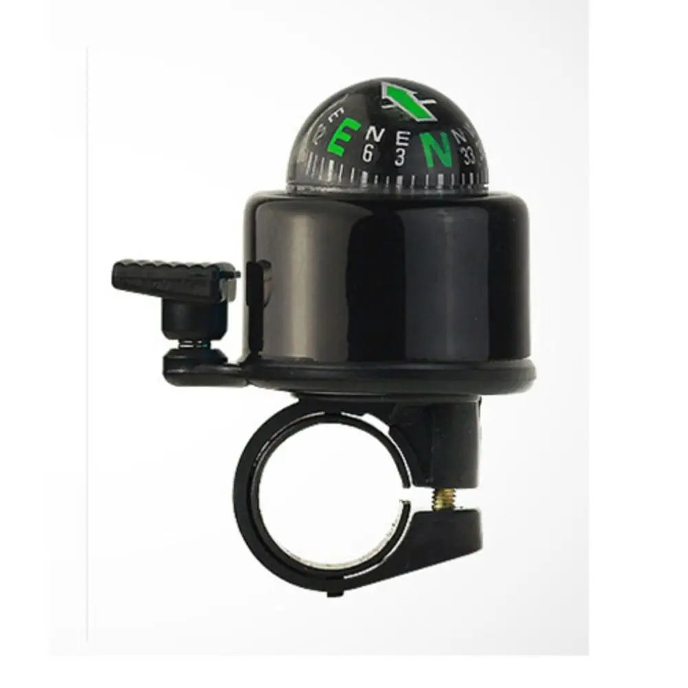 Mini Aluminum Bike Bell with Compass Ultra-Loud Bicycle Handlebar Bell