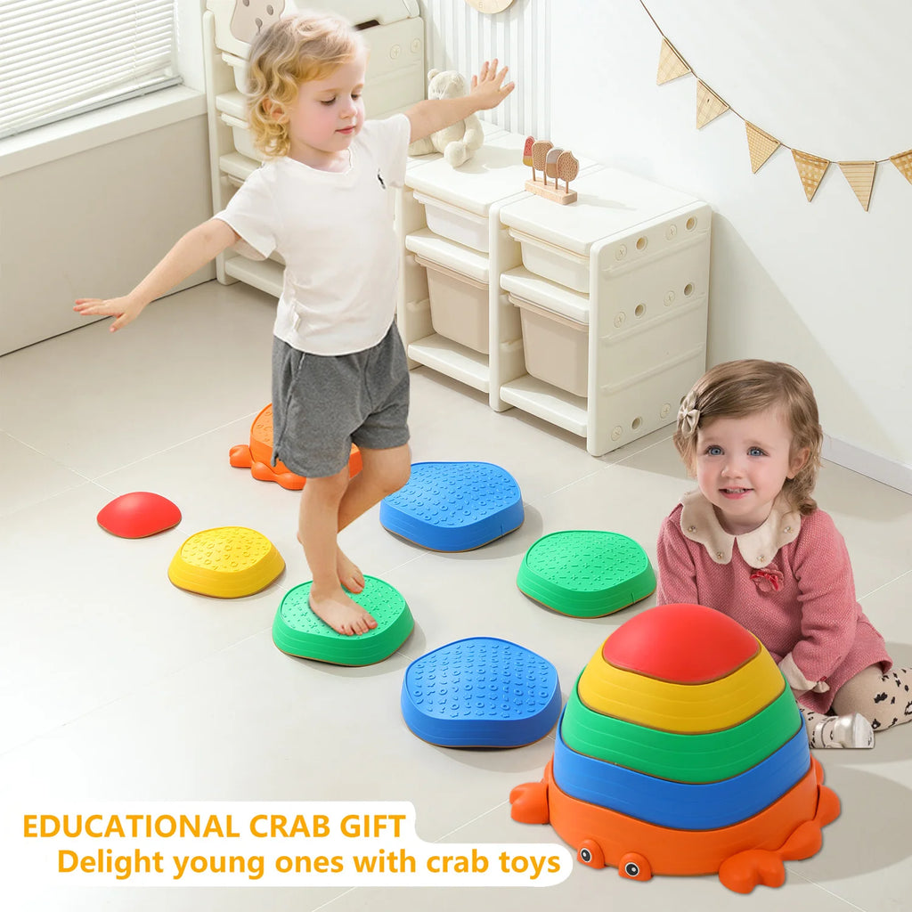 Stepping Stones Toy | Balance Sensory Stones for Toddlers