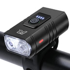 LED Bicycle Front Light Type-C Rechargeable Headlight