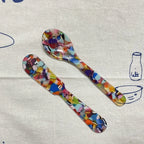 11CM Acrylic Ice Spoon – Colorful Coffee, Caviar & Dessert Stir Spoon