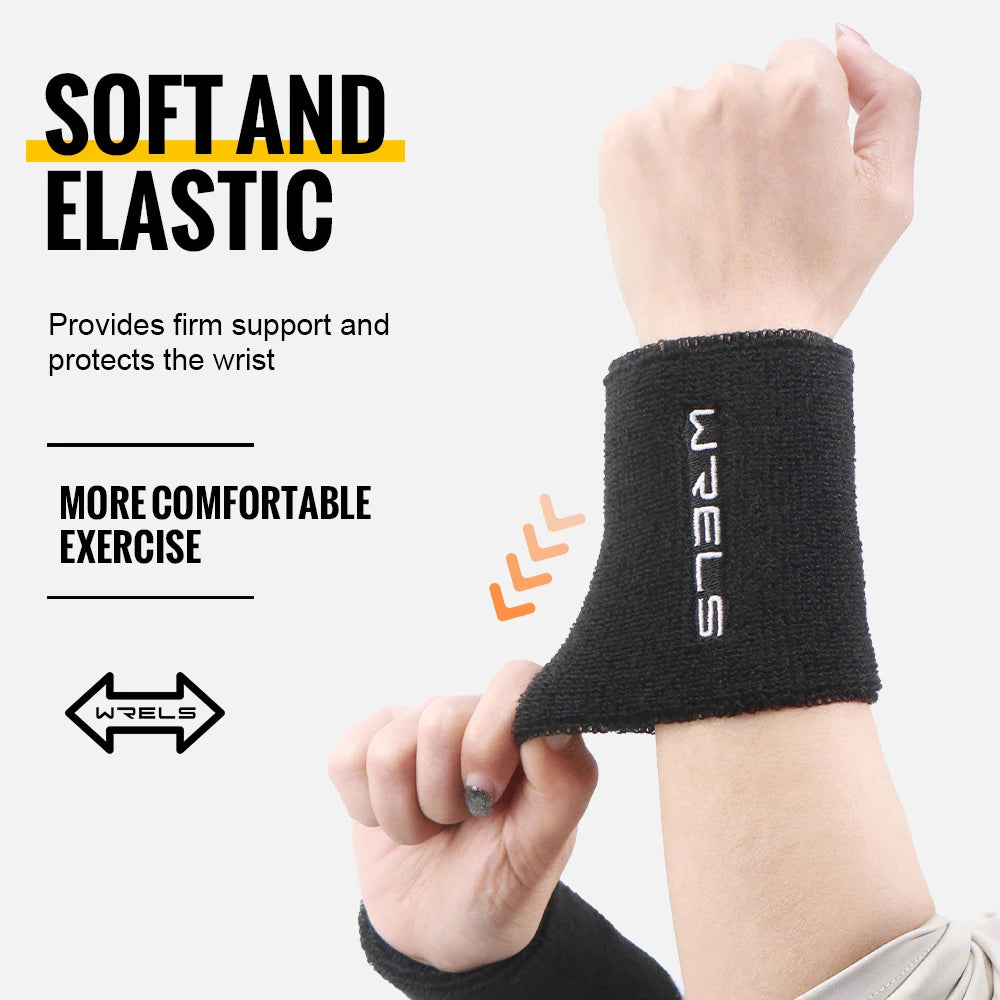 Absorbent Sweat Wristbands for Gym & Fitness Quick Dry Wrist Bands