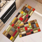 High-End Kitchen Rug Waterproof Non-Slip Washable Entrance Doormat