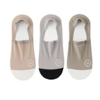Men Invisible Socks 3Pairs Breathable No Show Mesh Casual