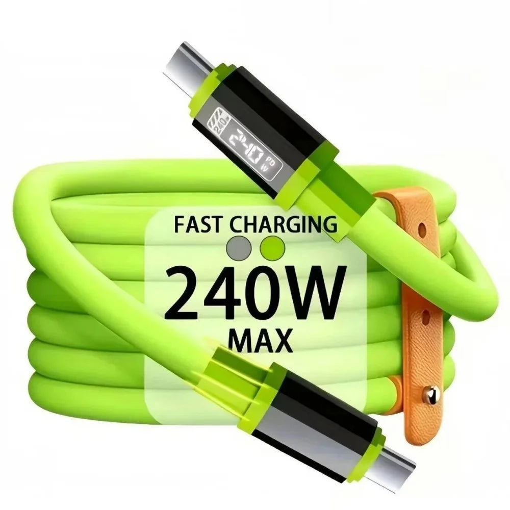 240W Fast Charging USB Type-c To Type-c Cable 1m/1.5m/3m USB C Quick Charge Data Cord for Xiaomi Samsung Main image