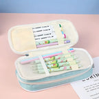 Multi-Layer Pencil Case Large Capacity Macaron Stationery Box