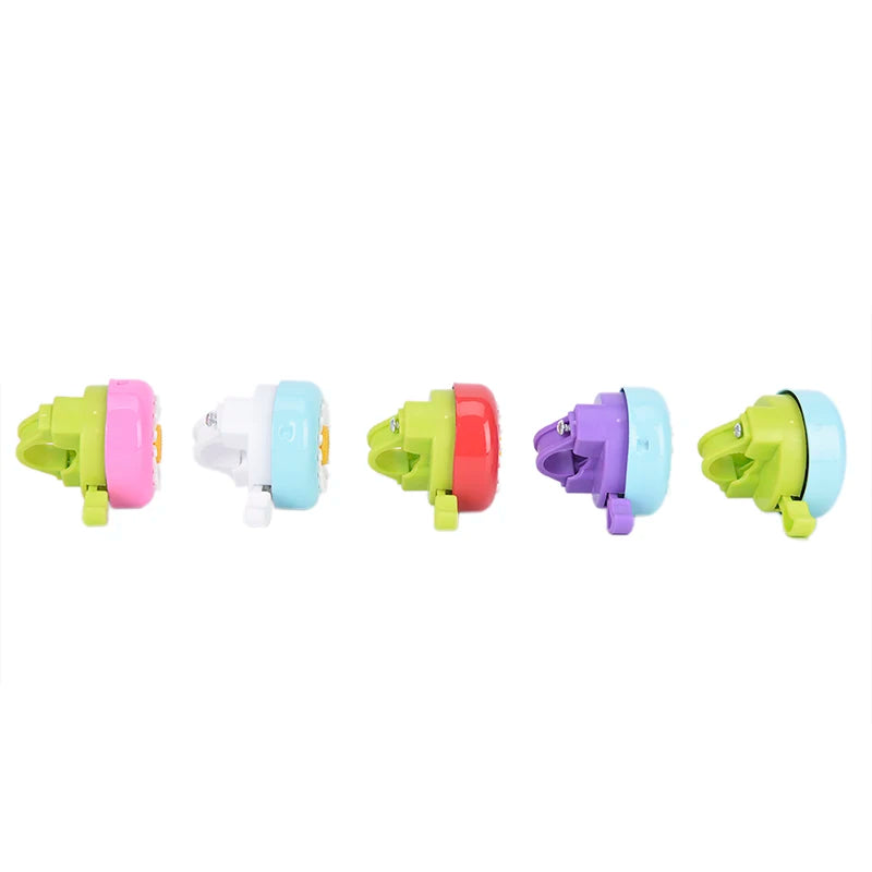 Kids Flower Bicycle Bell Colorful Bike Horn for Children's Handlebars