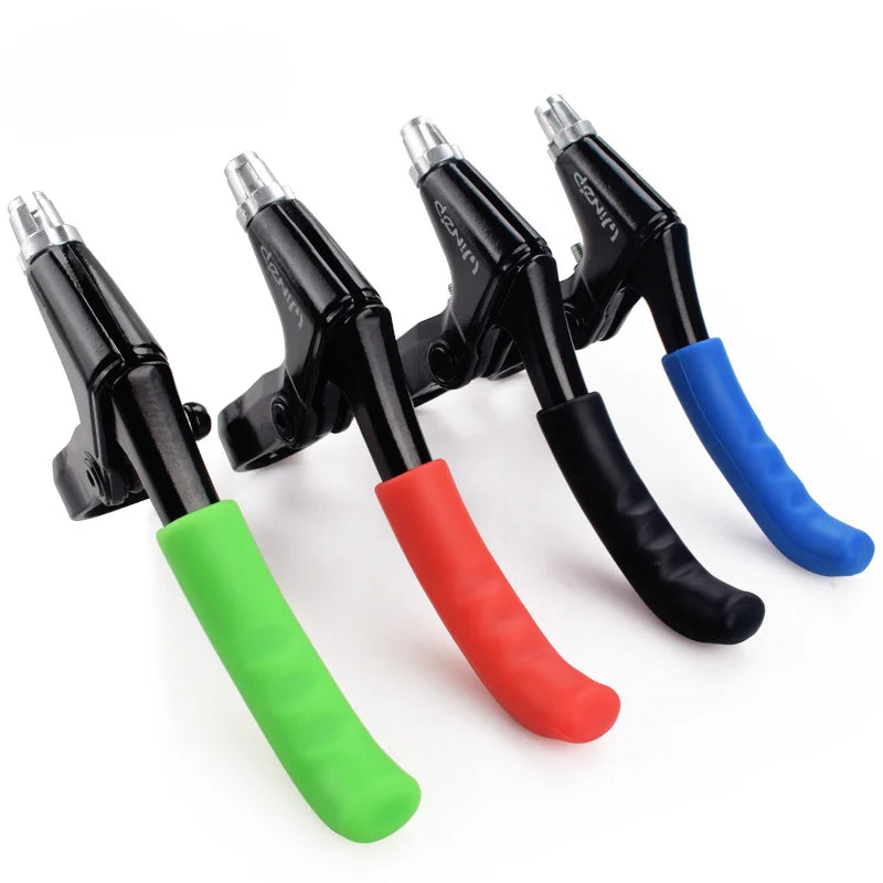 2Pcs Silicone Bike Handlebar Grips MTB Brake Handle Covers Anti Slip