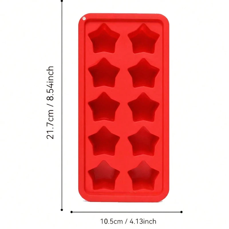 Star Ice Cube Mold UK Cocktail Whiskey Ice Tray & Party Drink Accessories