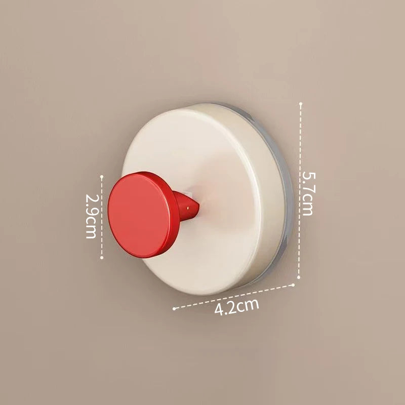 Adhesive Wall Hook Durable No-Drill Coat & Bathroom Storage Hook