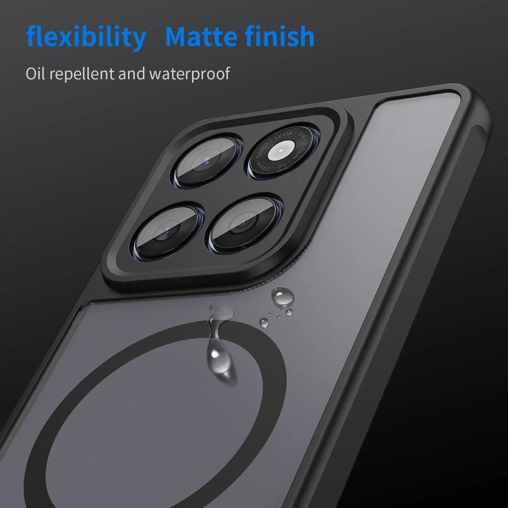 MagSafe Matte Clear Case for Motorola Edge 60 Fusion & 70 G86 G56