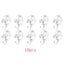 10Pcs Suction Cup Hooks Heavy Duty Reusable Wall Hooks