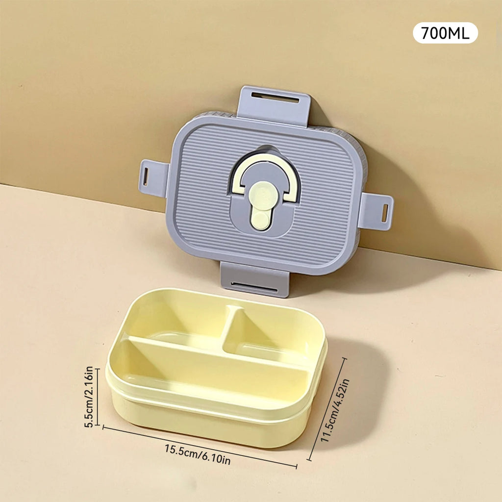 WORTHBUY Portable Lunch Box Leakproof Microwave Safe Bento Box