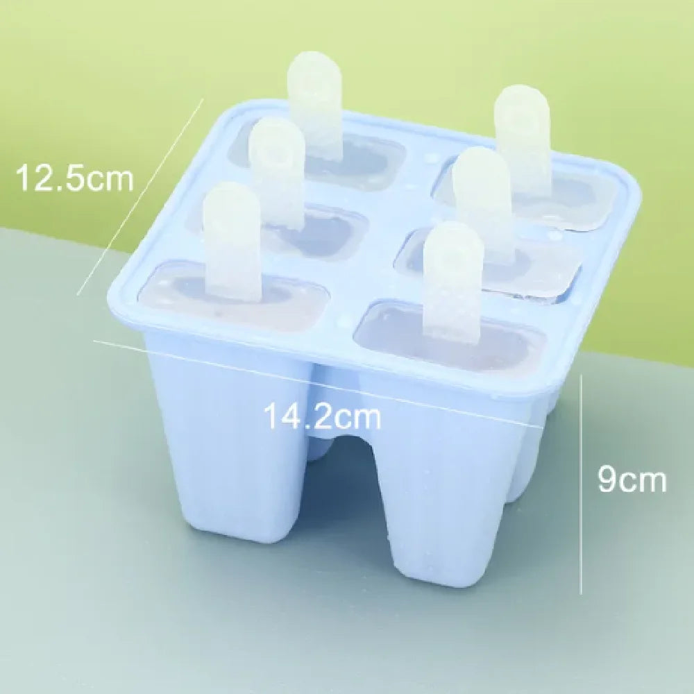 BPA Free Silicone Popsicle Mold – Reusable Easy Release Ice Pop Maker