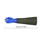 Long Waterproof Rubber Gloves Heavy Duty Work Gloves
