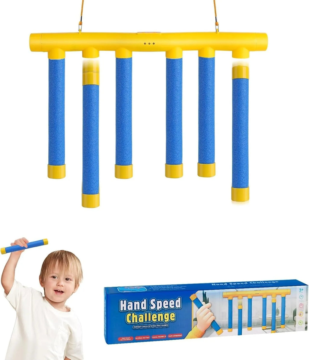 Catching Sticks Reaction Game | Hand Speed Challenge Toy