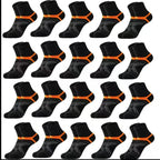 Men's Hiking Basketball Socks 3 Pairs Breathable Sweat Absorbent