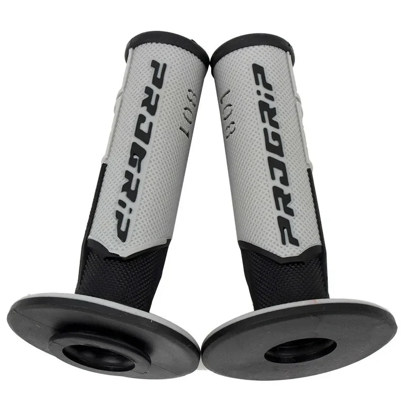 Universal 22-24mm Motorcycle Handle Grips Anti-Slip Waterproof