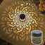 Solar Mandala Sunflower Wall Light Waterproof Outdoor LED Garden Lamp