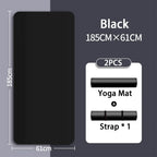 8mm NBR Yoga Mat Non Slip Thick Exercise Mat for Home Beginners