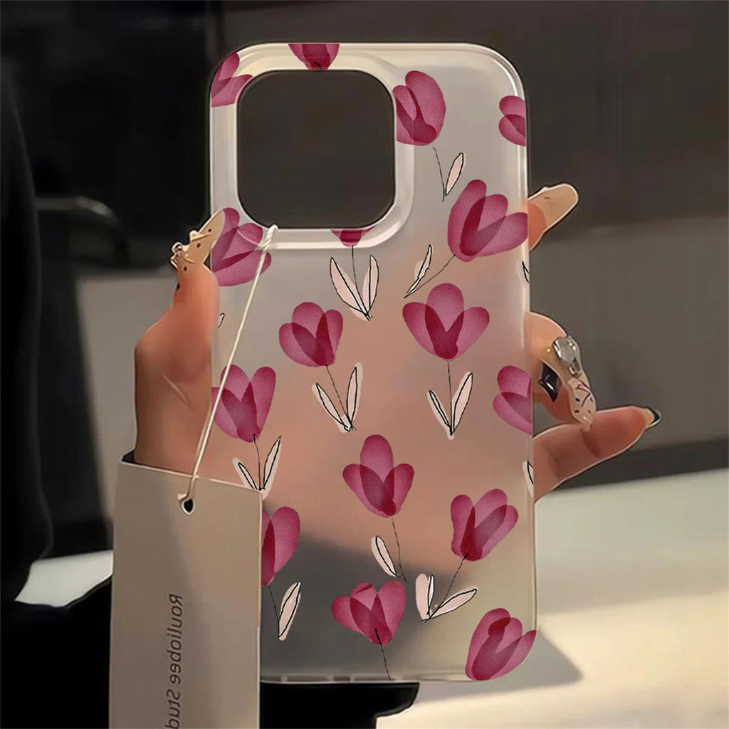Transparent Matte Case for iPhone 11 12 13 14 15 16 17 Pro Max