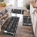 VIKAMA Kitchen Floor Mat UK Absorbent Non-Slip Waterproof Rug