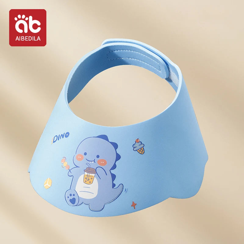 Adjustable Baby Shower Cap Waterproof Shampoo Hat