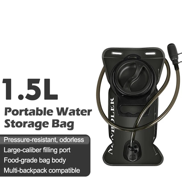 Hydration Water Bladder 1.5L 2L 3L Camping Reservoir