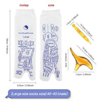 Acupressure Foot Massage Socks for Tired Feet & Reflexology Care