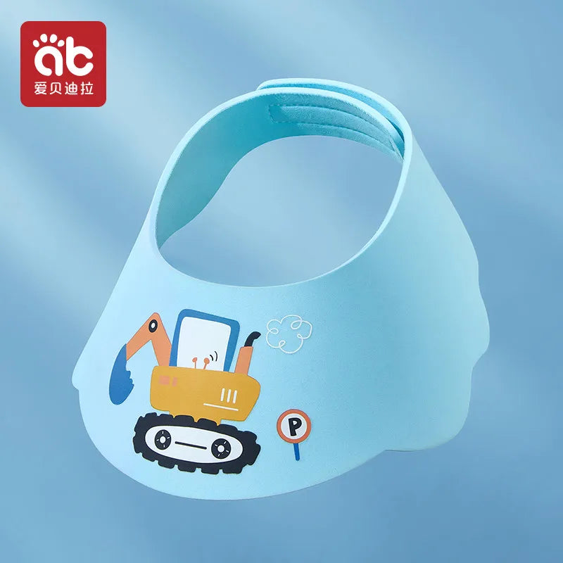 Adjustable Baby Shower Cap Waterproof Shampoo Hat
