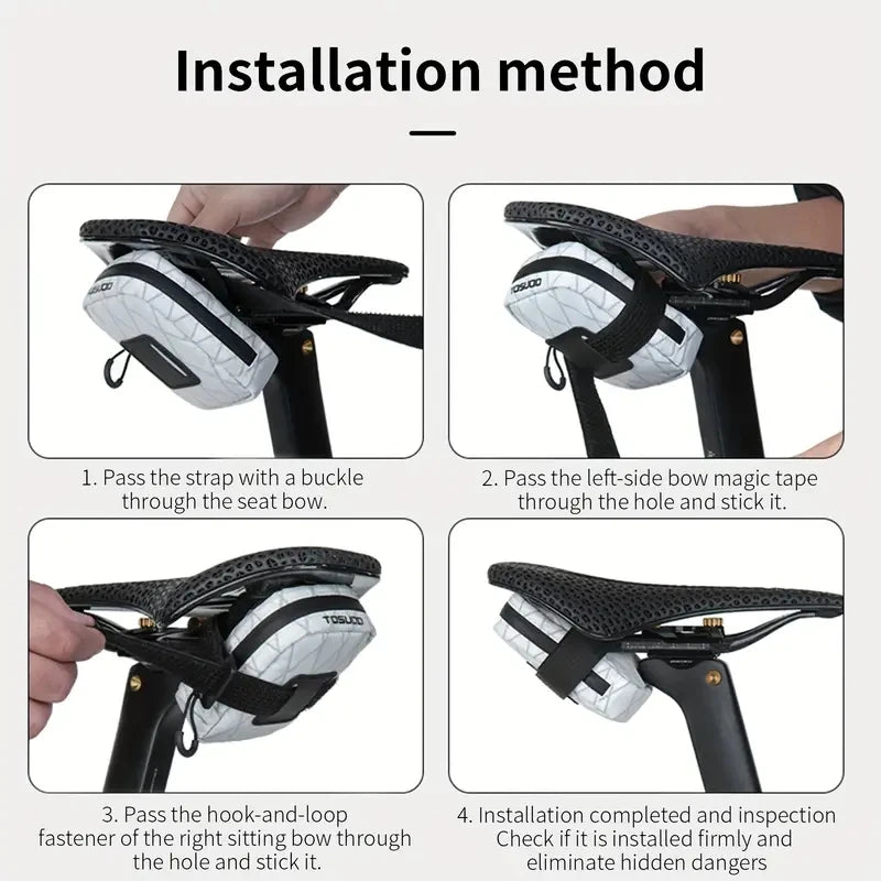 Mini Cycling Tail Bag Waterproof Bike Saddle Tool Storage MTB Bag
