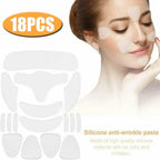 Reusable Silicone Anti Wrinkle Face Patches Neck Forehead Eye