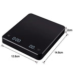 Digital Coffee Scale USB Timer Coffee Scale