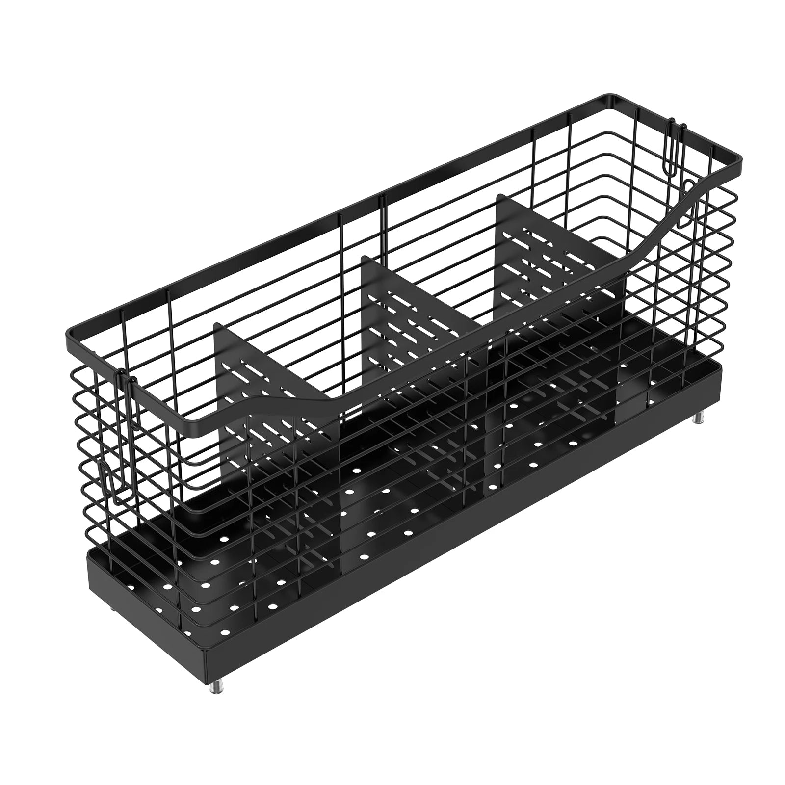 Stainless Steel Utensil Holder Hanging Cutlery Rack