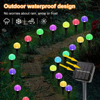30 LED Solar Bubble Ball Lights Garden Decor