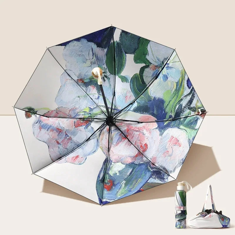 Buy UPF50+ Double Layer Folding Umbrella | UV Sun & Rain Protection