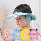 Baby Shower Cap Adjustable Shampoo Bath Hat for Kids