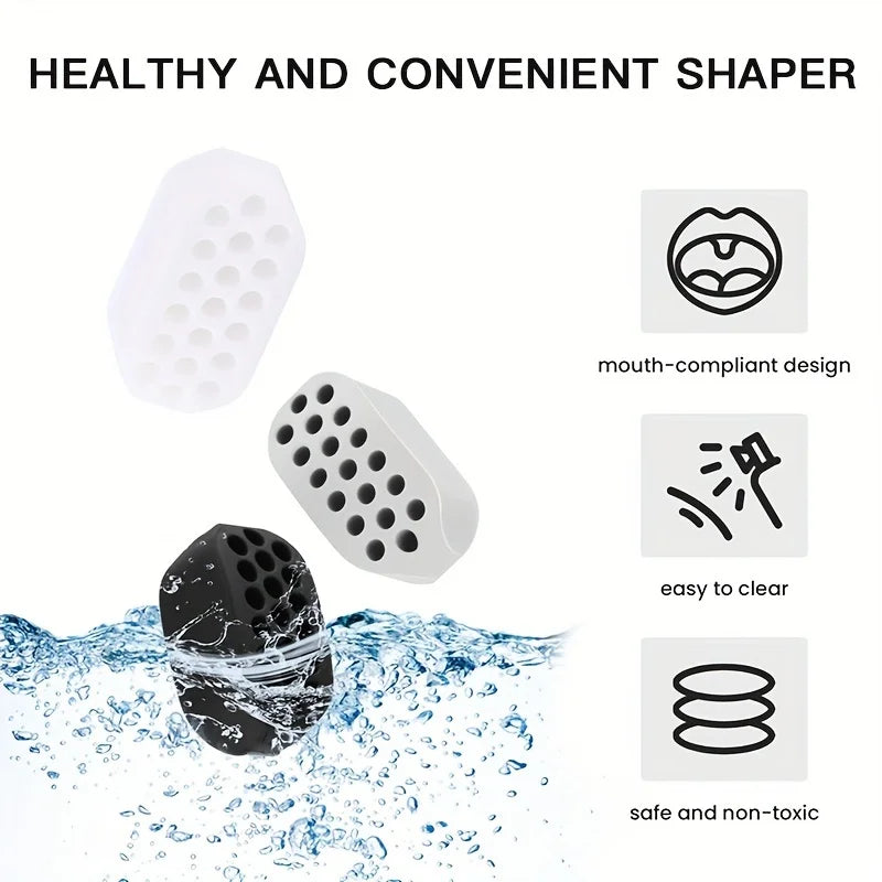 Jaw Exercise Ball Silicone Masseter Muscle Trainer Jawline