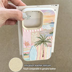 Palm Tree Silicone Case for Xiaomi 13T 14T 15T Poco F5 F6 F7 X7 Cover
