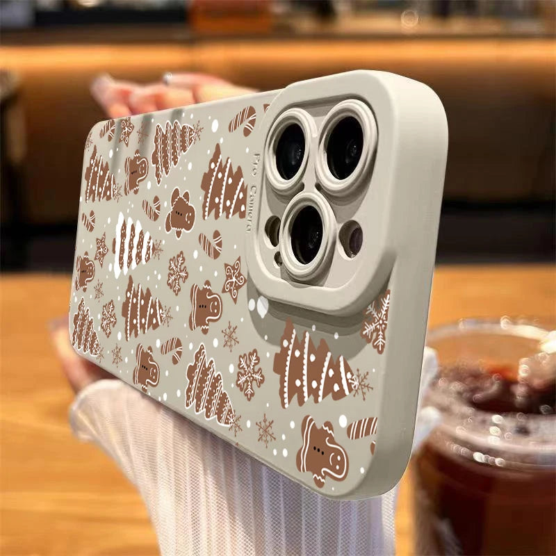 Christmas Tree Graphic Case for iPhone 11 12 13 14 15 16 17 Pro Max