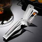 304 Stainless Steel Kitchen Tongs UK Steak BBQ Food Clip Tool
