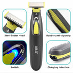 MLG Electric Shaver Cordless Body Trimmer USB T Blade Beard Razor Unisex