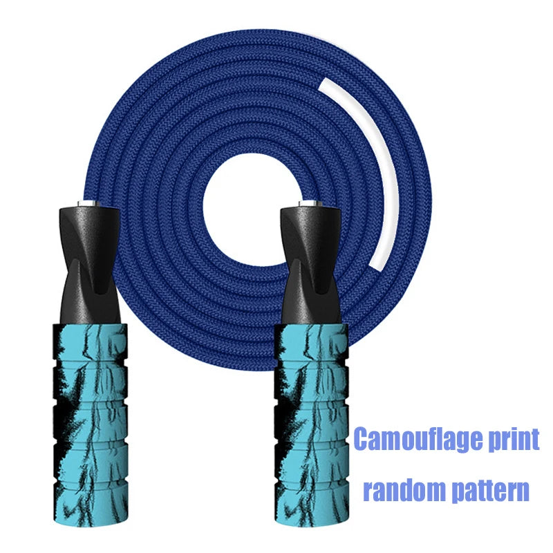 Professional Skipping Rope Thick Woven Bearing Speed Training Rope