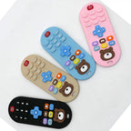 Silicone Remote Control Baby Teether Toy Set