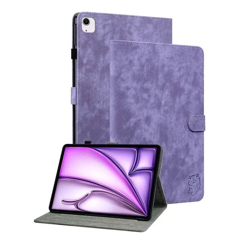 Leather Case for iPad Air 11 A16 11th 10th Pro 11 Mini 6 Air 3 Cover